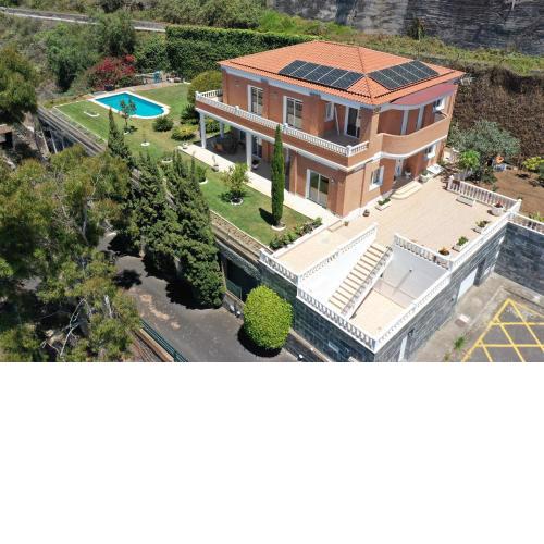The Castle house with panoramic Teide and sea view