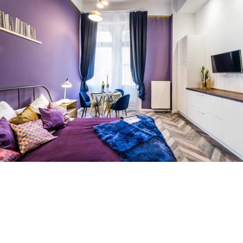 The purple - studio apartment in the centre of Budapest