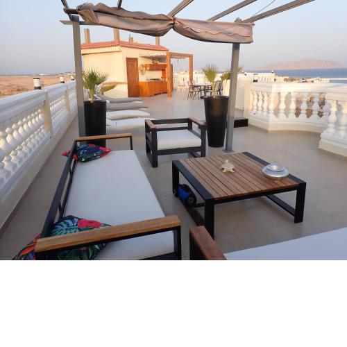 The Rooftop - Amazing apartment 3 Rooms - Sea view - Sharm el Sheikh