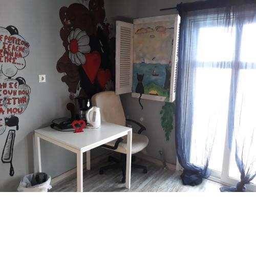 The studio with the bohemian ambiance