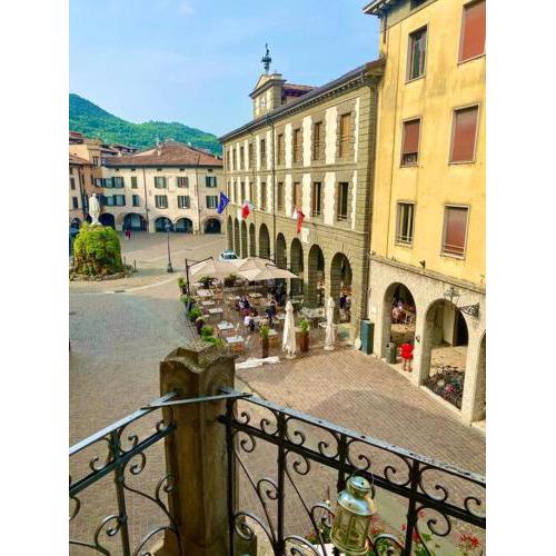 The terrace on the square