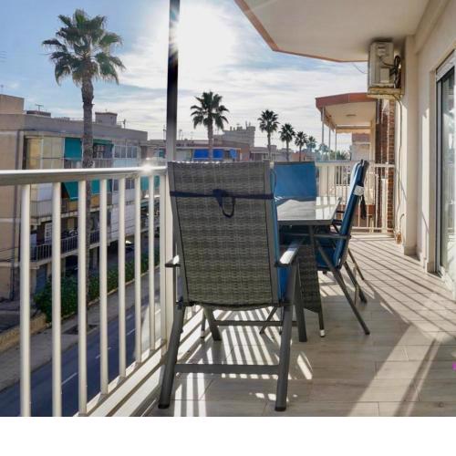 Three bedroom top apartment by the beach