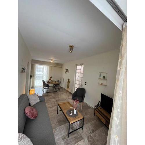 Top roof appartment Oropos 5' beach