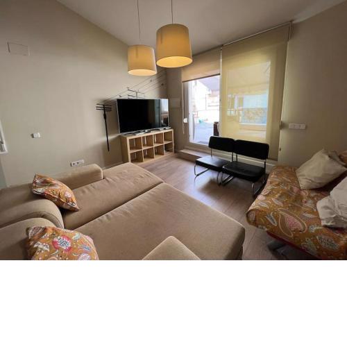 Top terrace duplex flat!