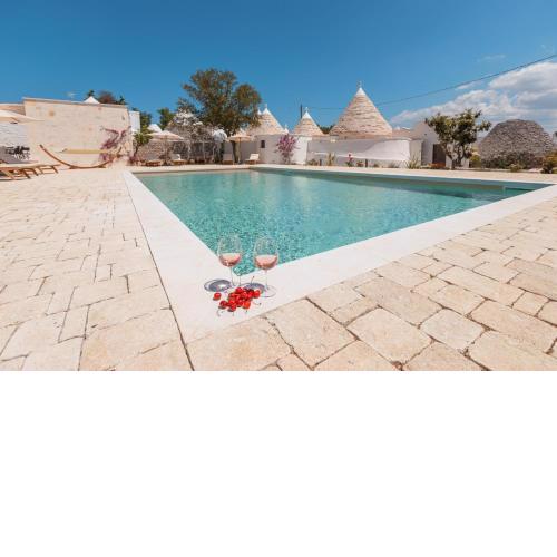 Trulli Zaccano con Piscina Privata