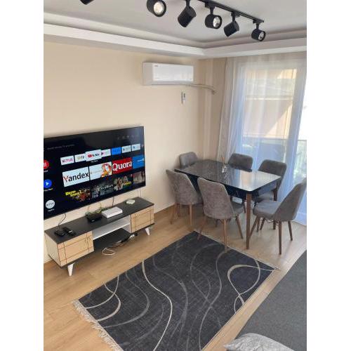Trump Tower - Cevahir Shopping Center - Şişli Metro İki yatak odalı Klimalı Tüm Daire