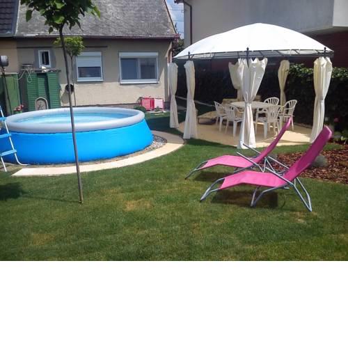 Two-Bedroom Holiday home with Pool in Balatonboglar/Balaton 18176