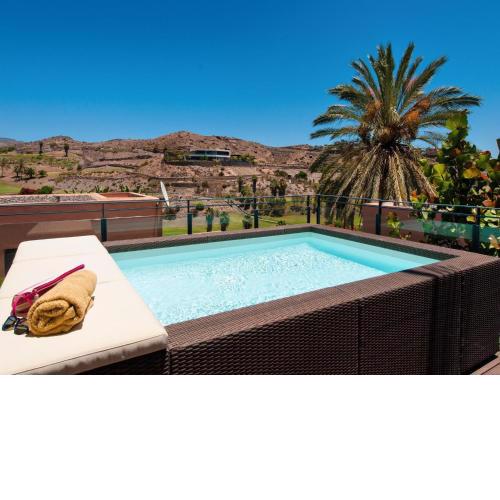 two-storey holiday accommodation,private pool and a beautiful private garden
