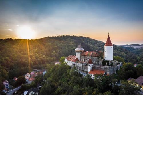 Ubytování u hradu Křivoklát