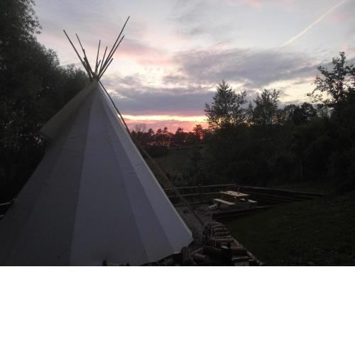 Ubytování v teepee