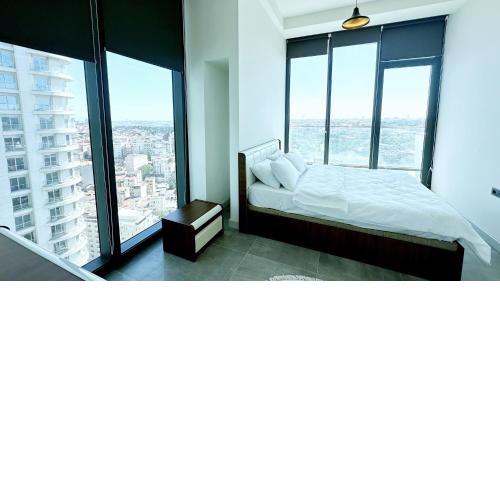 Ultra Lux full Residence with balcony near to Bomonti Hotel