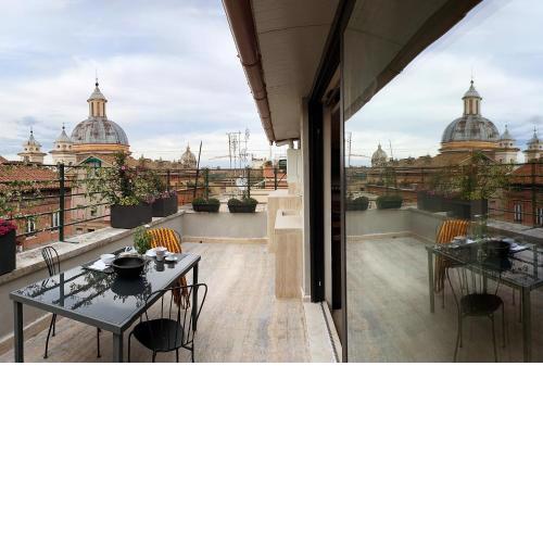 Una favolosa terrazza nel centro di Roma