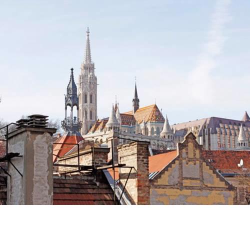 Under the Mathias Church