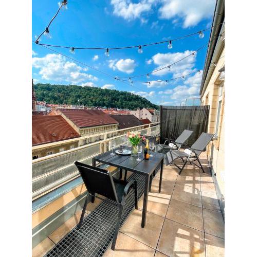 Unique apartment in the city centre with TERRACE