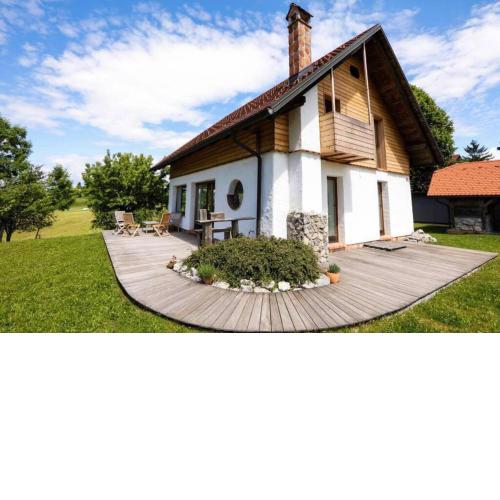 Unique cottage house with panoramic view on Ravnik