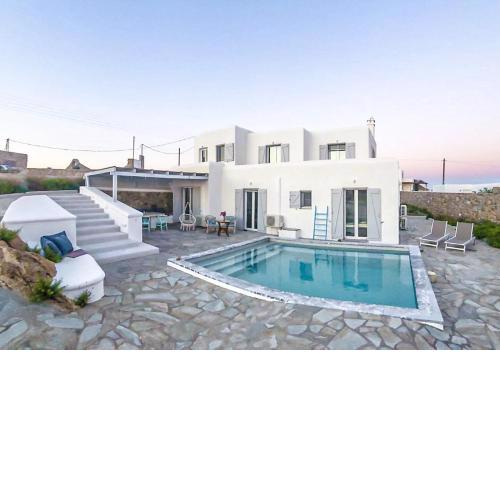 Unique Sea View Mykonos Villa