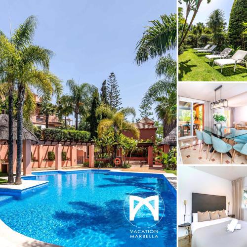 VACATION MARBELLA - Villa Federer close to Old Town with a Big Communal Pool and Andalusian Garden