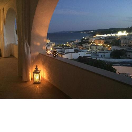 Veranda con vista mare