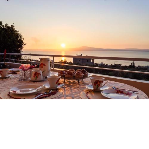 Verga Sunset Gem - Ilia Seaview Private Retreat