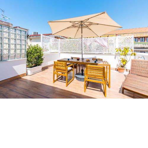 Viewsuvio Terrace at historical center