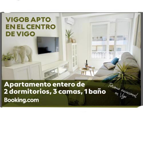 VigoB Apto en el centro al lado CorteIngles