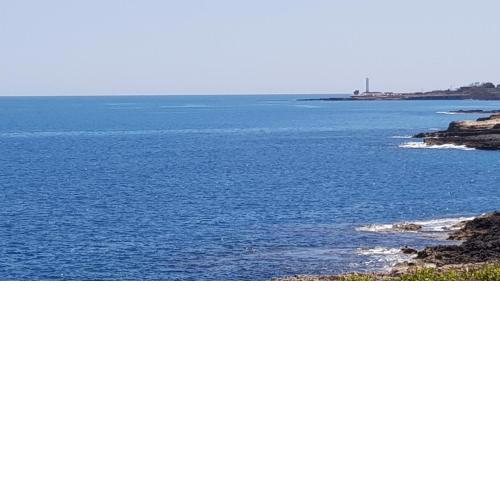 Villa al mare sulla scogliera