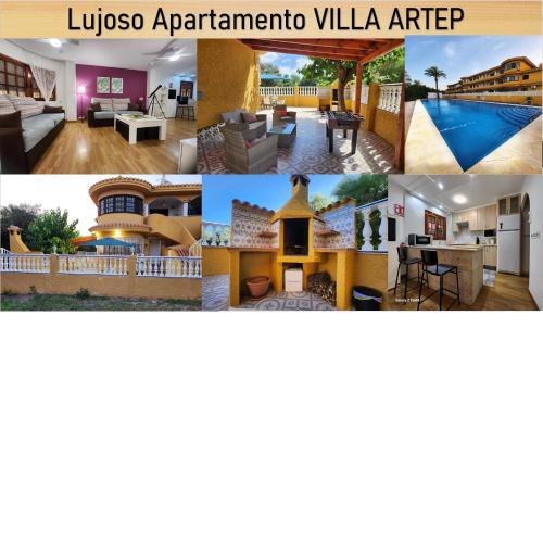 VILLA ARTEP Lujoso apartamento con piscina comunitaria