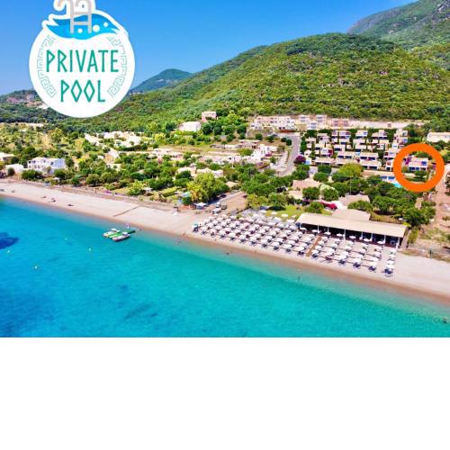 Villa Barbati Thalassaki with private pool