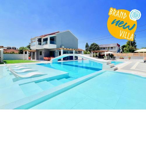 Villa Cielo with private pool in Canal D'Amour