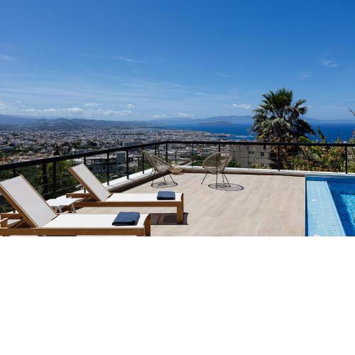 Villa City View - Heated Pool - Majestic views - 5 min drive from center