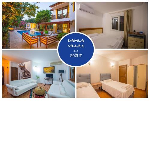 Villa Damla Sogut Marmaris Daily Weekly Rentals