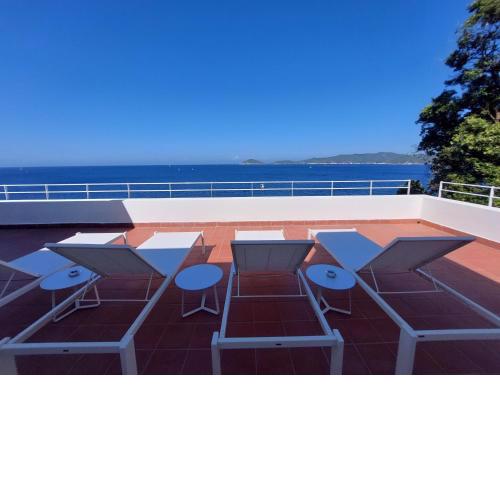 Villa Escalina with private beach and A/C