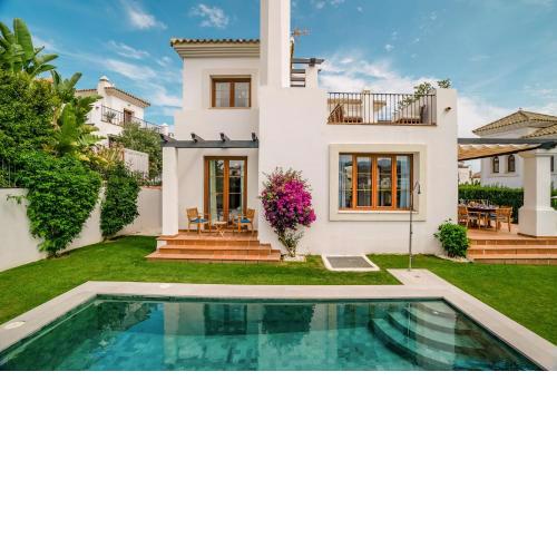 Villa escandinava con vistas preciosas al Golf