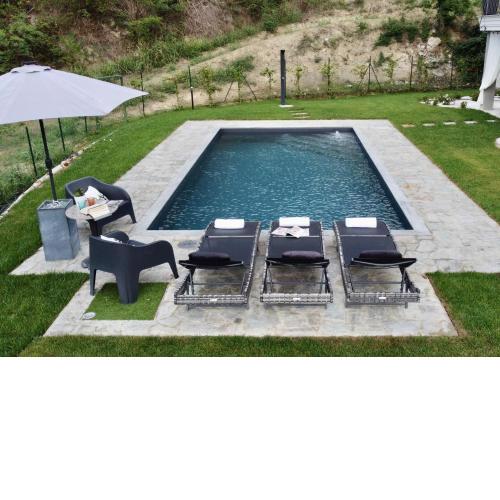 Villa Grassi with pool Nizza Monferrato