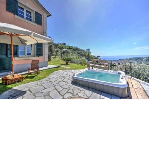 Villa il Primo Poggio - Sea view, Mini pool, 4 Bdr