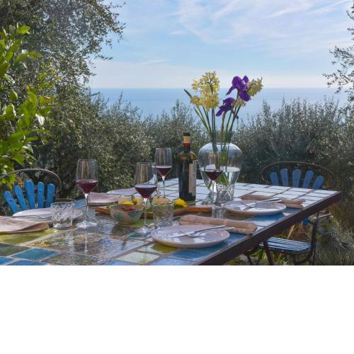 Villa in Rapallo with Terrace Garden Veranda Barbecue