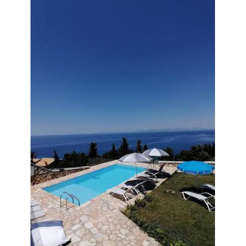 Villa ioli at the sea breathtaking view & sunset