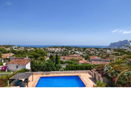 Villa La Perla Calpe with Seaview & large pool