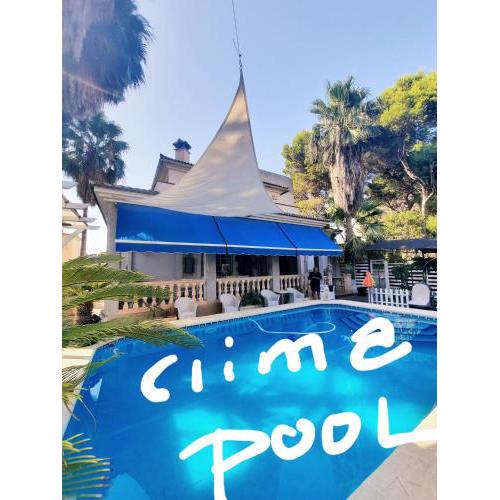 Villa Matias Pool and beach