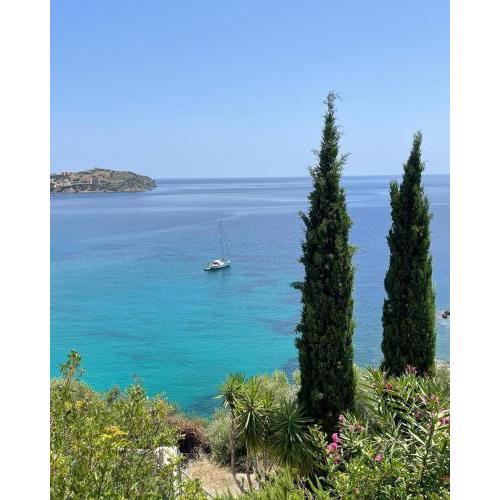 Villa Nafsika stunning view on the Aegean Sea