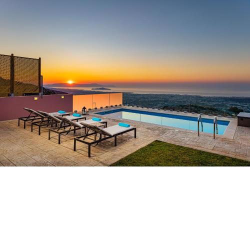 Villa Nektar with private ecologic pool and amazing view!