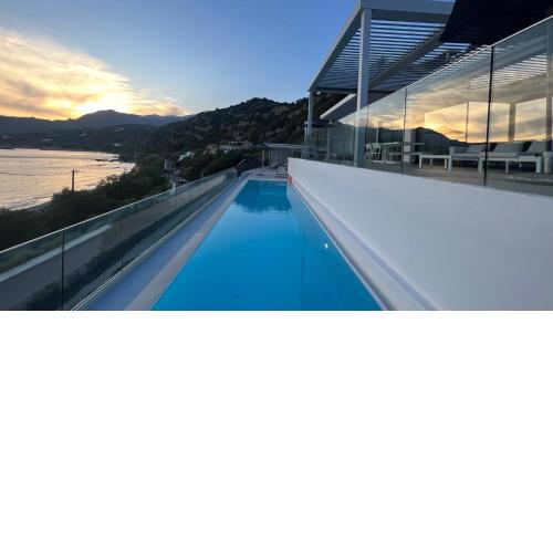 Villa Nostos Plakias beachfront sea view privet pool