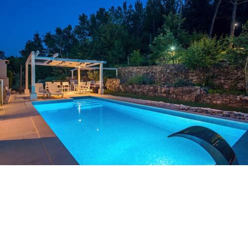 Villa Oblik with private pool, indoor & outdoor whirlpool, sauna,5 bedrooms