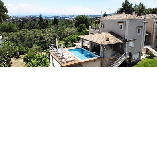 VILLA OLIVIA CORFU - Amazing sea-view 3 bedroom villa with a pool