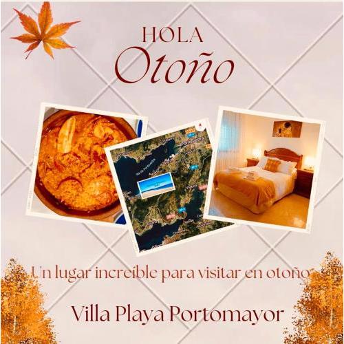Villa Playa Portomayor cerca Vigo y Pontevedra