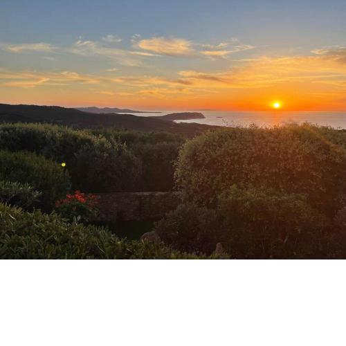 Villa Red Sunset, Rena Majore - Sonnenuntergang & Meerblick