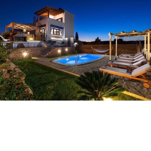 Villa Rose on the beach
