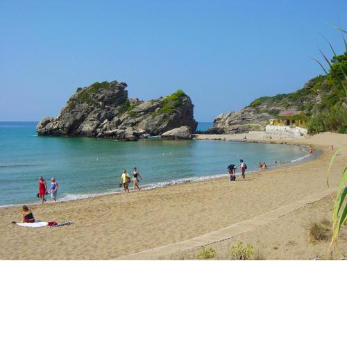 Villa Takis on Pelekas beach Apartment B with sea view