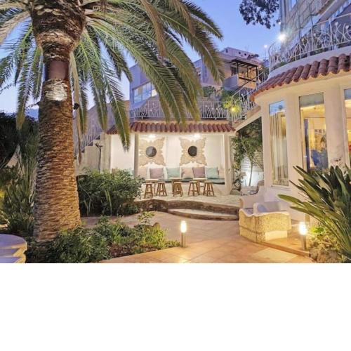 Villa única en Tenerife - Terraza, jardin y vistas al océano