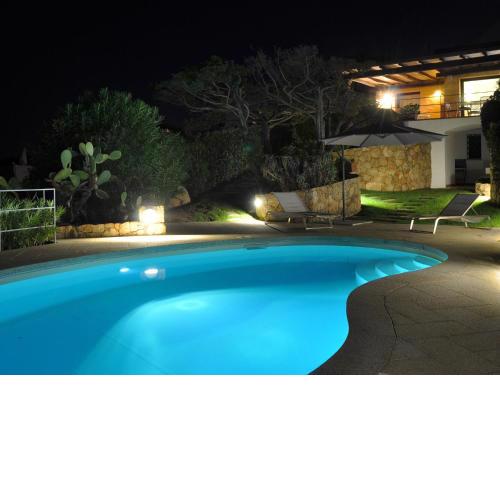 Villa with a swimming pool, overlooking the crystal-clear waters of the Costa Smeralda
